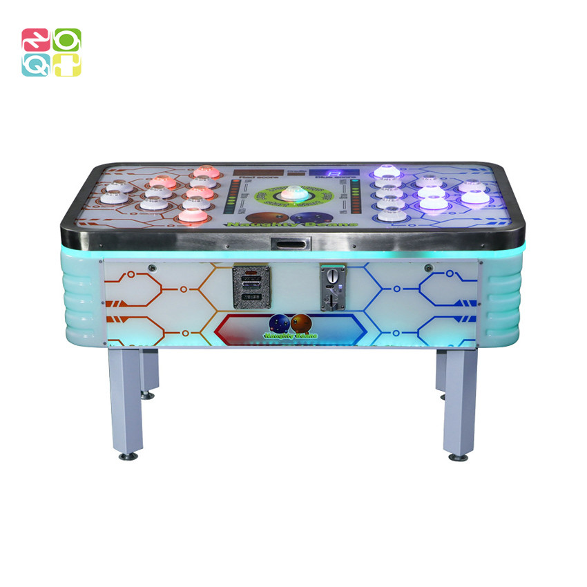 Kids Ticket Redemption Game Machine 2 Players Whack A Mole Naughty Bean Arcade