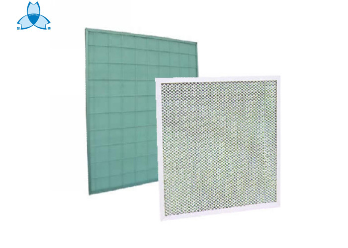 High Dust Holding Folded Air Pre Filter , Household Pre Filtration System Merv 7-Merv 9 Air Filter