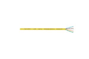 Quality EIA-568B.2 Cat6 Lan Ethernet Cable 4 Pair 23AWG Conductor wholesale