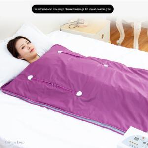 Quality Thermal Slimming Acid Beauty Far Infrared Sauna Blanket Heating Therapy Massage For Home wholesale