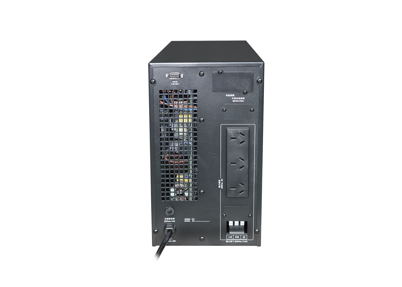 1600W UPS Uninterruptible Power Supply , Backup Power Supply 0ms Transfer Time
