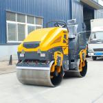0.8ton 0.3ton 2t 0.7ton Ground Road Roller with 35KN Exciting Force Double Drum