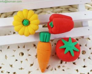 Quality fruit pencil toppers erasers fragrance eraser,Pencil Eraser wholesale