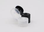 Cosmetic Packaging Clear 18/410 Flip Top Plastic Bottle Caps