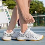 Custom Tennis Shoes Badminton Shoes With Anti-Slip Feature Fashion Design In