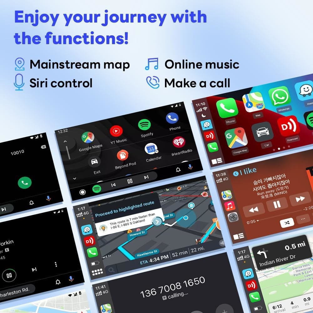 High Sensitivity CPC200-CCPA Multimedia Car Wireless CarPlay Android Auto Dongle For Android 4.4 +