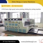 Efficient Corrugated Box Die Cutting Machine , Flexo Die Cutter For Carton