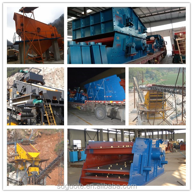 Stainless Steel Linear Vibrating Screen for Sand Screening Circular Vibrating Screen