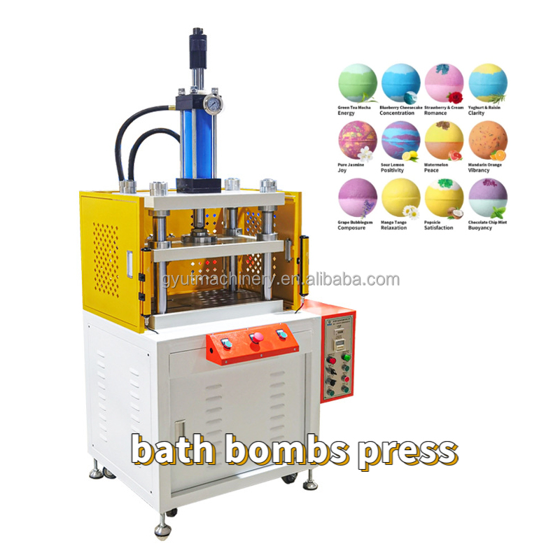 Handmade Bath Salt Ball Making Machine with Salt Powder Raw Material and Various Molds