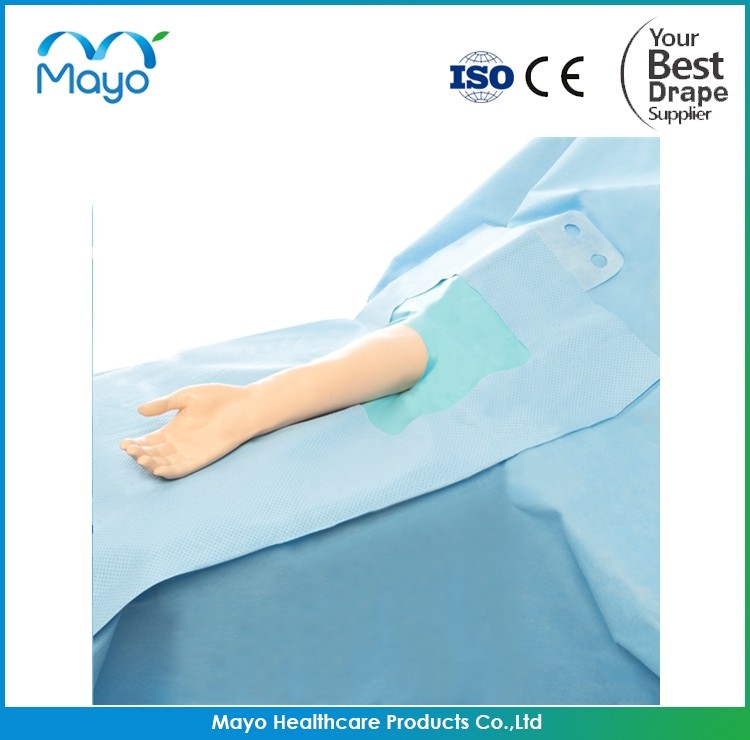OEM Nonwoven Lower Extremity Drape Sterile Drape With Hole
