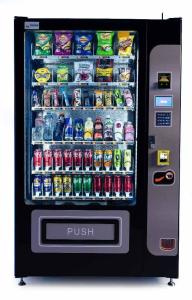Quality Snacks And Drinks Foods Combo Vending Machine For Subway Station wholesale