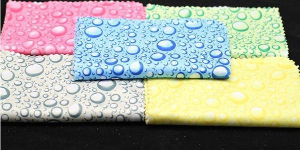 Cheap Microfiber printed lens cleaning cloth-lint free for sale
