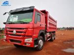 19.32m3 375HP SINOTRUK Tipper Truck With Short Mileage