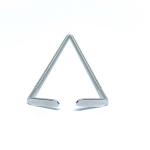 2.0 X 40MM Stainless Steel Right Angle Nails , Annular Grooved Spiral Shank Nail