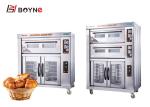 Electric Bread Commercial Kitchen Proofer Single Deck Twelve Trays Temperature