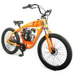 New Model 4-Stroke OHV 80CC 26" 1.1KW Chopper Bike Gas Bicycle Chopper Bicycle