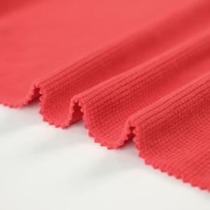 Quality Red Jacquard Polar Fleece Fabric Material For Shoes Tent wholesale