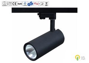 Quality 4000lm Wall Mounted Track Lighting , 40W Black LED Track Lighting 100lm/Watt wholesale