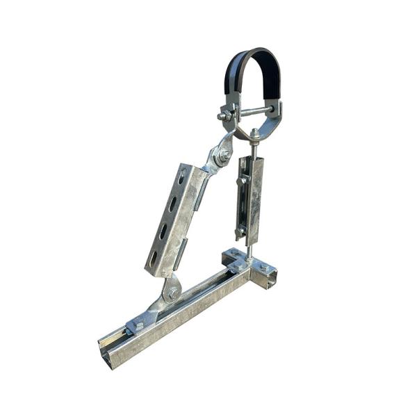 Excellent Corrosion Resistance Seismic Bracing Pipe Supports For Safer High