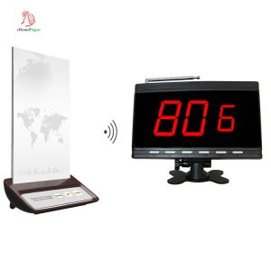 Quality long distance wireless waiter call bell for restaurants,hotel,cafe,hospital wholesale