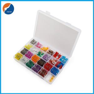 China 250PCS Standard Mini ATN ATY Boat Truck Car Auto Automotive Blade Fuse Assortment Kit on sale