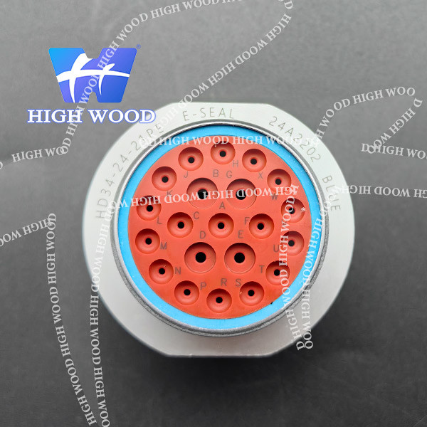 RECEPTACLE CONNECTOR SHELL SIZE 24 BAYONET COUPLING HD30 SERIES，HD34-24-21PE.