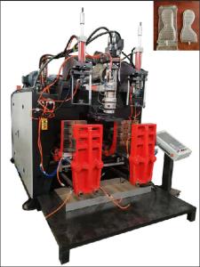 Quality 10cm TPU Blow Double Station Blow Molding Machine 50kg/H wholesale