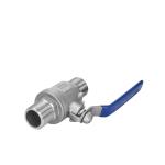 Industrial Usage Stainless Steel DN15-DN50 2PC Male Thread Ball Valve for Water