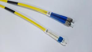 Quality SM MM Fiber LC TO FC Patch Cord Customized White Black Yellow Color wholesale