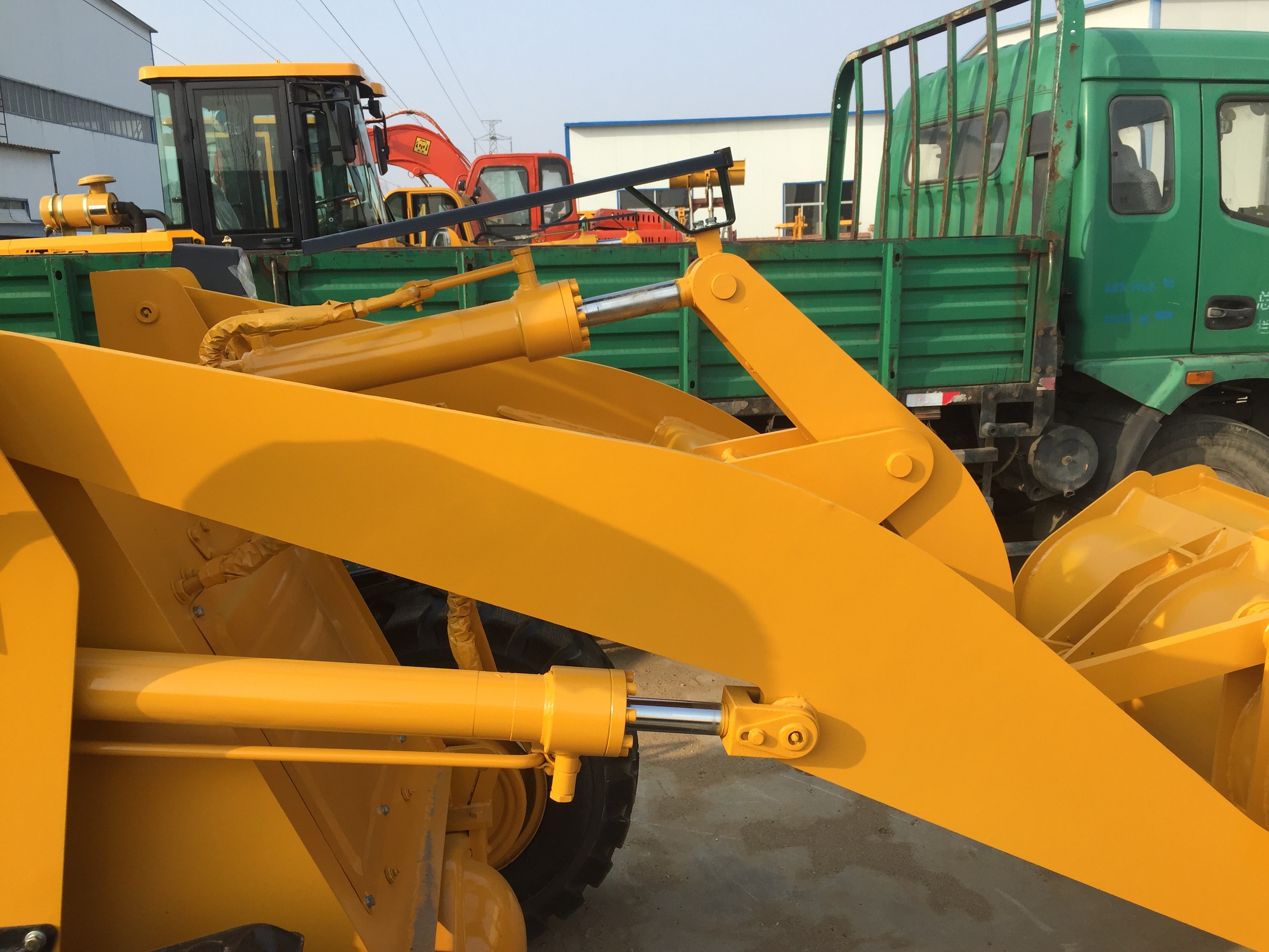 50hp Mini Tractor Backhoe Loader , 3t Front End Loader Backhoe