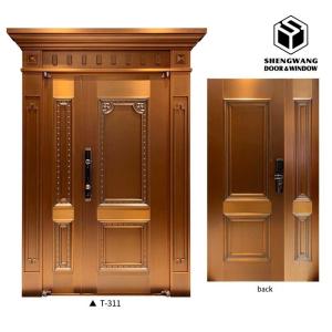 Quality Locking Secure Aluminum Garden Gate Villa Home Metal Garden Gate wholesale