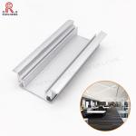 Indoor Aluminium LED Strip Light Profile 3mm Thickness Wall Mounted