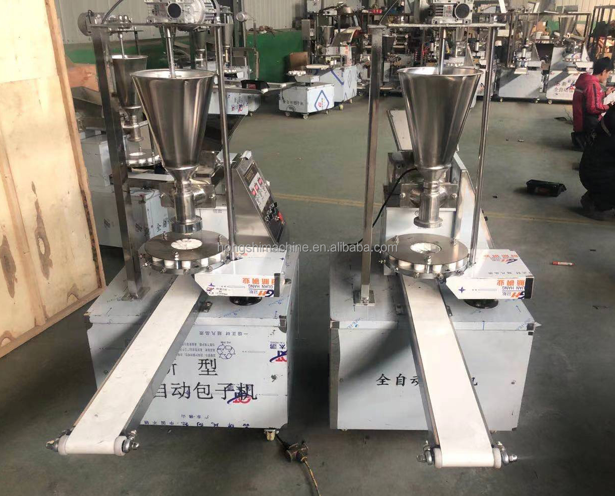 Industrial Automatic Round Stuffed Steamed Bun Making Machine Momo Filling Making Machine Steam Bun Maker Machine