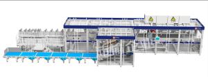 China High Speed Wrap Around Case Packer Cartoner Equipment 380V on sale