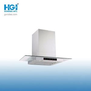 Quality Kitchen Appliances Glass Wall Mount Chimney-Style Range Hood Pyramidal wholesale