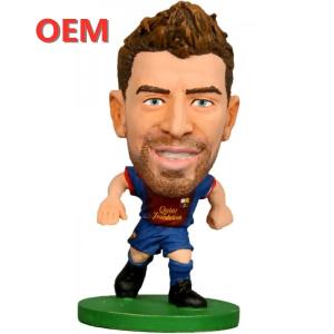 Quality OEM Customized Football super star Action Figure toys soccer Player Action Figure wholesale