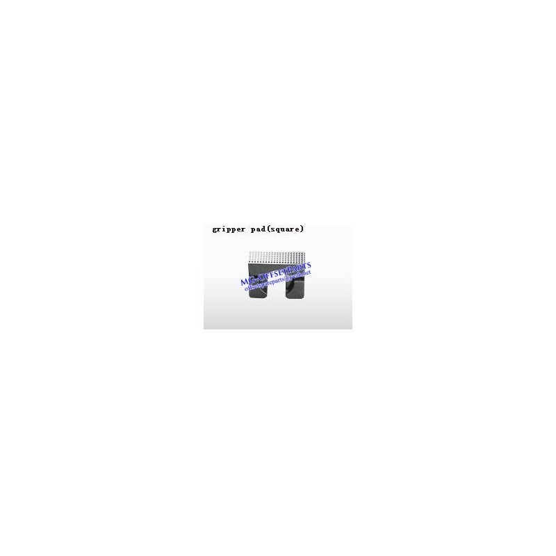 58.711.101, HD SM102 GRIPPER PAD (SQUARE), HD SPARE PARTS, HD REPLACEMENT PARTS.