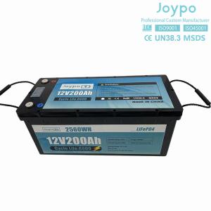 Quality 12V 200Ah RV Lithium Battery Deep Cycle LiFePO4 RV Camper Battery wholesale
