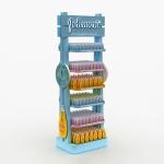 Customized Baby Cleansing Water Display Rack Wooden Baby Products Display Rack