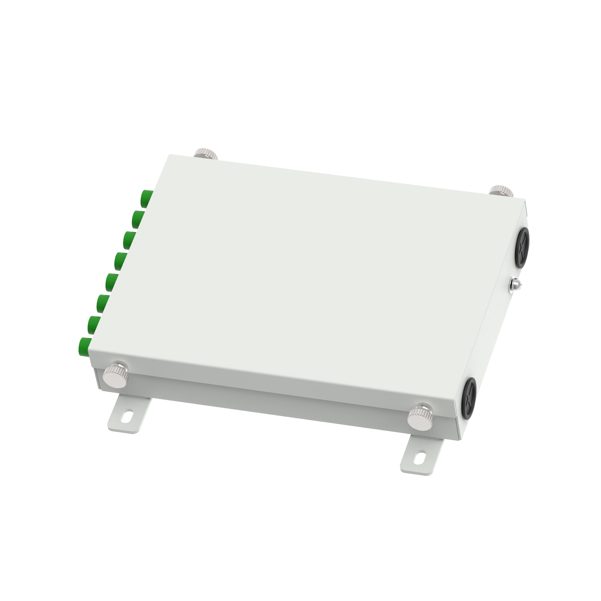 8 Cores Fiber Optic FTTH Terminal Box Made of Aluminum for Network and Distribution