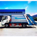 141hp 4x2 Compactor Garbage Truck For Sanitation Services