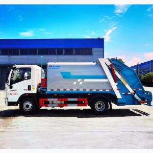 Quality 141hp 4x2 Compactor Garbage Truck For Sanitation Services wholesale