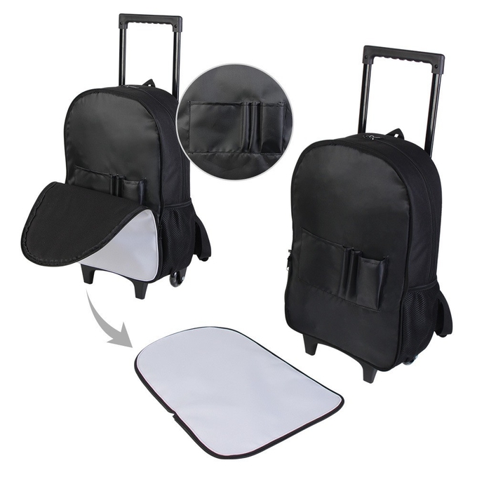 Sublimation Trolleybag Multifunctional Blank Big Capacity Trolley case For DIY Personalized LOGO