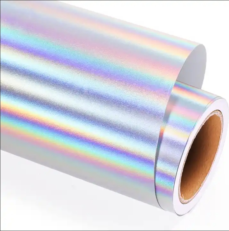 Business Shopping Pet Holographic Lamination Film with Multiple Extrusion Processing
