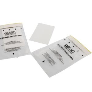 Quality Three Wall Medical Specimen Transport Bags With Biohazard Logo wholesale