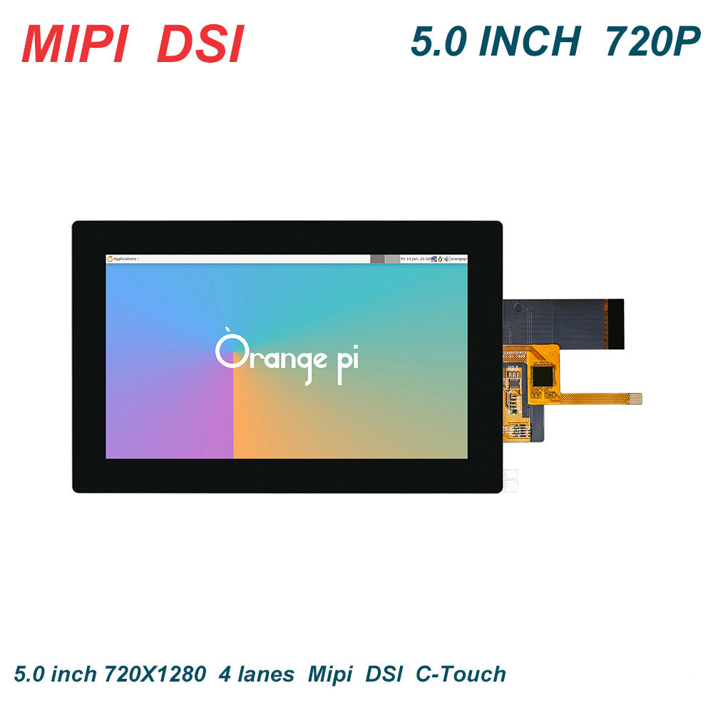 5 Inch TFT Display Module With Touch Panel , 720X1280 Resolution, 30PINS 4LINES MIPI