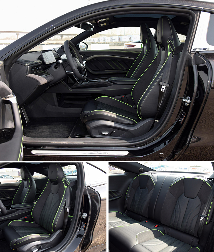 Pure Electric 2024 Nezha Gt Sport Car 600 km Range 2 Doors and 620N.m Maximum Torque