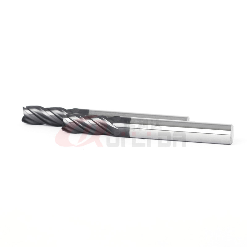 6mm 22mm 20mm Solid Carbide End Mill Engraving Bits Sgs 4 Fl 35 Degree
