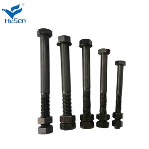 Quality 8.8 Bucket Pin Steel Bolts And Nuts 18 X 200mm For 70mm 75mm 80mm Bucket Pins wholesale