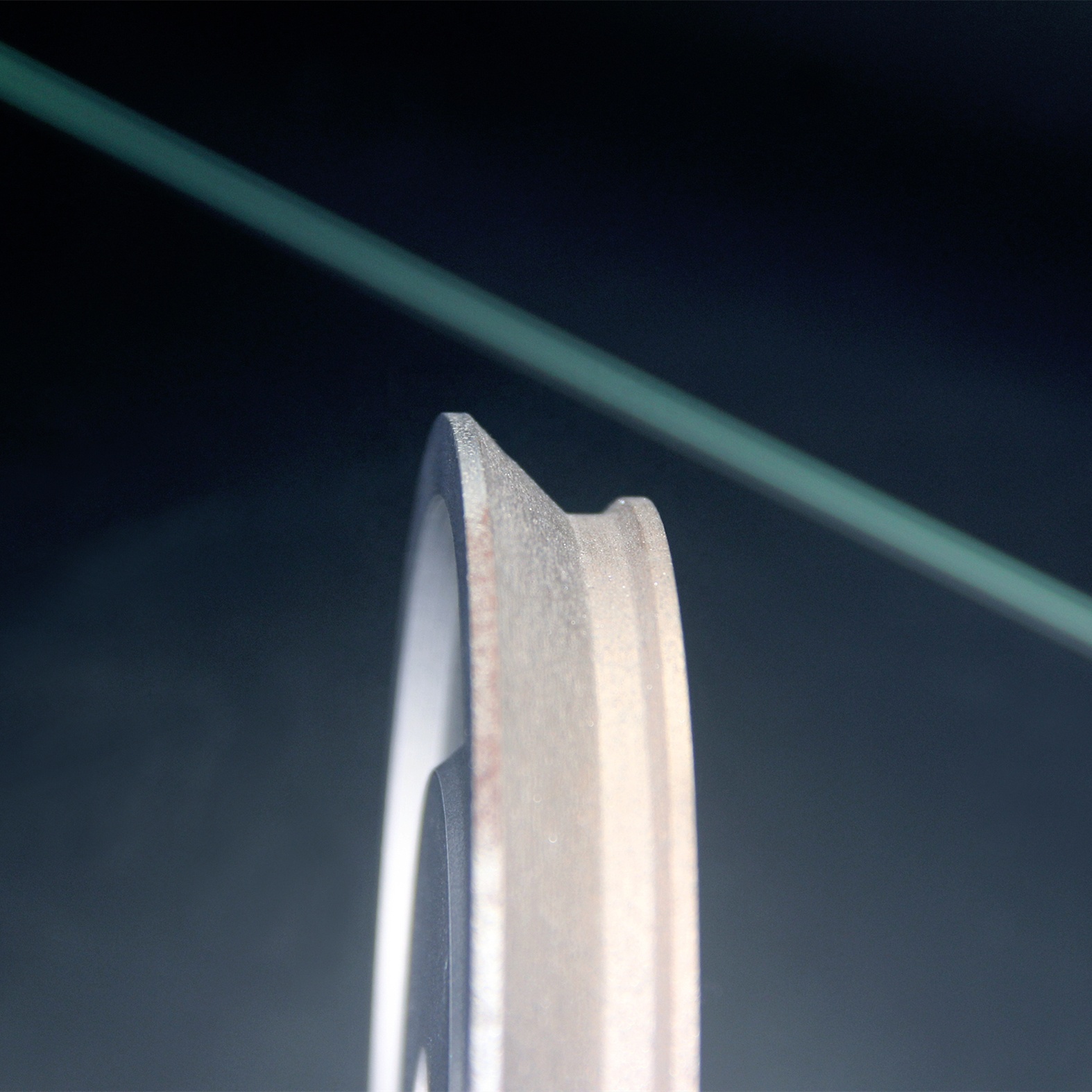 Round Edge 45 Degrees diamond Grinding Wheel For Special Machine Glass Tool